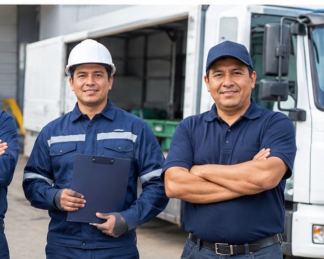 Equipo de trabajo o personal atendiendo servicios de FND GLOBAL S.A.C.